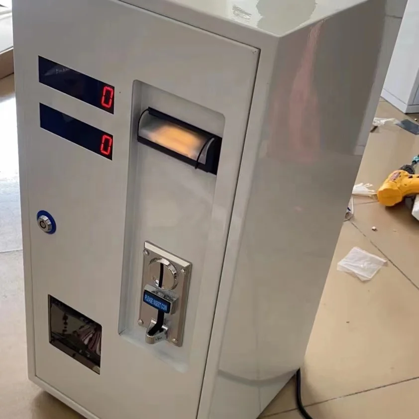 coin  and bill operated card dispenser vending machine