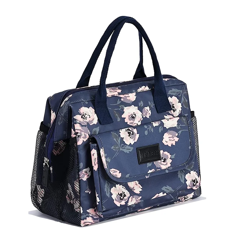 Custom Printing Insulated Cooler Bag Leakproof Adult picnic lunch box Reusable Lunch Bags for Women