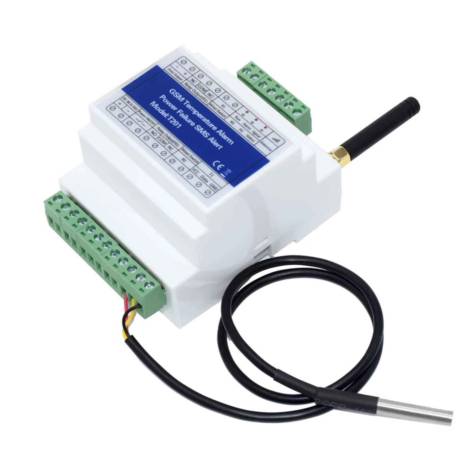 Quality Certification Chisung Access Control Opener Relay Switch Upgrade SMS Free Call GSM Gate Opener Temp Alarm 2G/4G