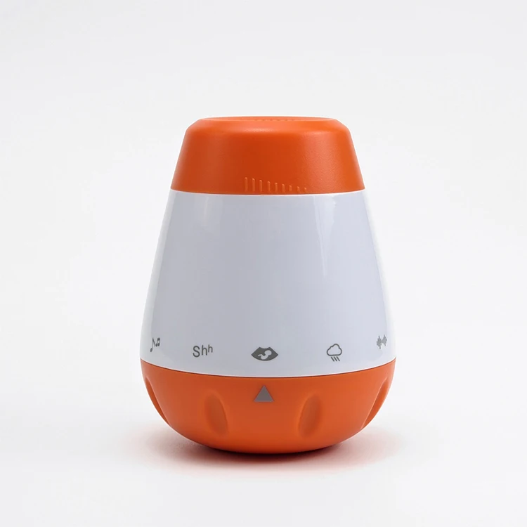 Portable High Quality Hot Rechargeable Sleep Mini White Noise Machine Baby Night Light Voice Sensor For Baby Hanging