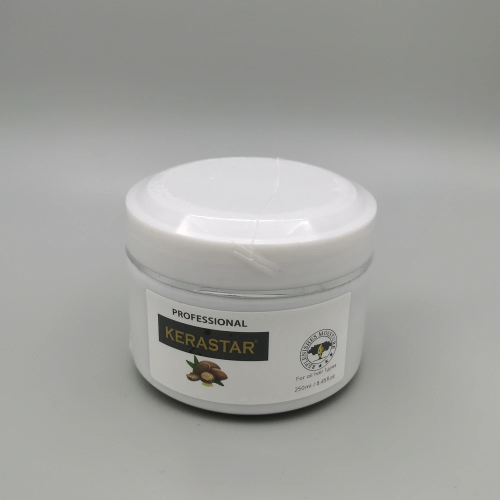 hydrating argan oil creamy hair mask and deep conditioner with Keratin Luxury OEM Style Packaging