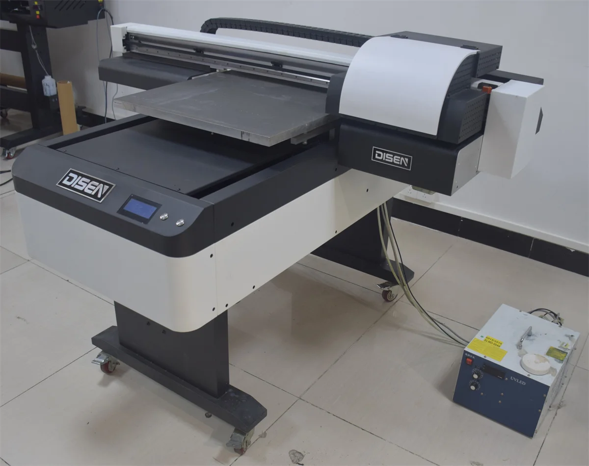 reasonable price small uv flatbed printer printing machine uv led flatbed printer 9060 size desktop flatbed uv printer