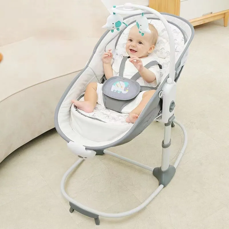 Mastela Bebe rocker crib Toddler Music Canvas Cradle Swing cunas Hanging Baby Electric Rocker And Bouncer chair bed
