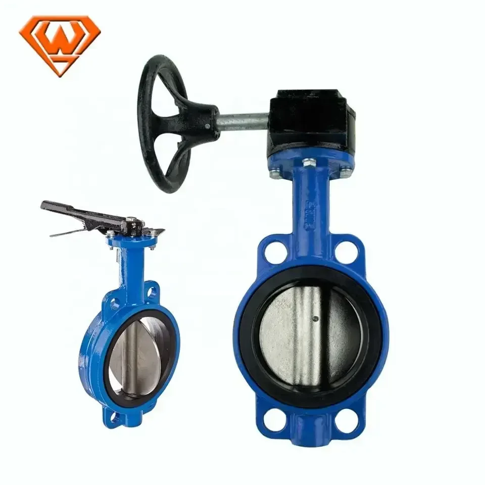 Lug Type Wafer Cast Iron Trapezoidal High Performance Flanged Butterfly Valve