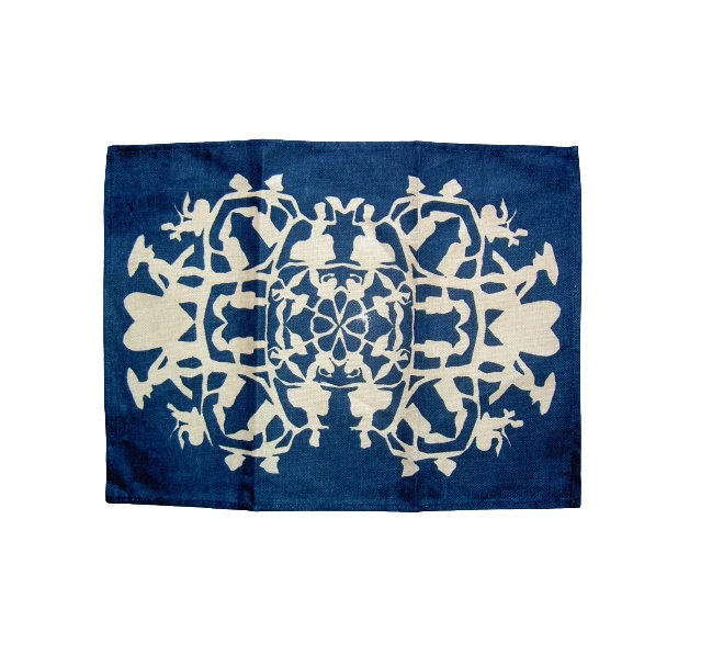 Eco-friendly printed cotton table napkin tea towel