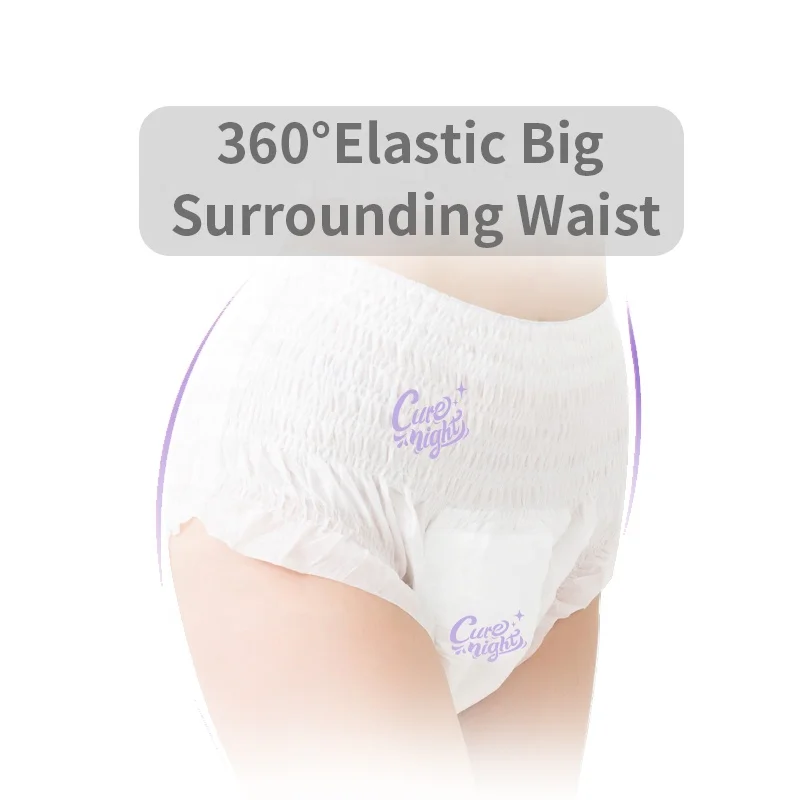 Besuper Wholesale Biodegradable Ladies Organic Sanitary Napkin Pant Women Menstrual Sanitary Napkin women diaper