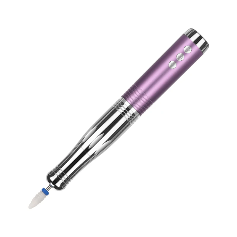 New Trends Mini Nail Polisher Remove Rechargeable Nail Drill Machine 20000Rpm Professional Portable Nail Drill