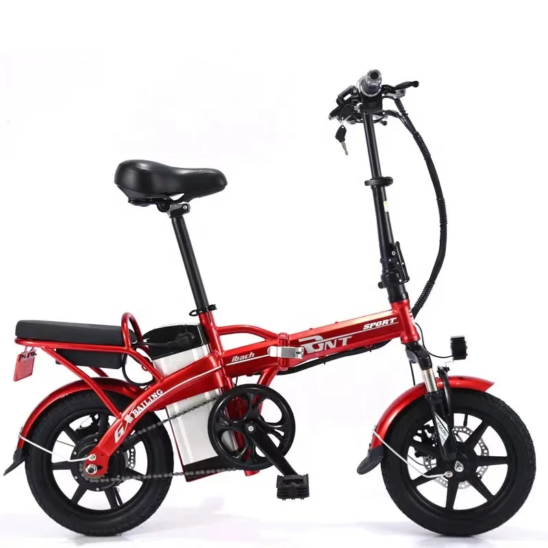Aluminum alloy frame electric city folding bike eu low price mini foldable e-bike