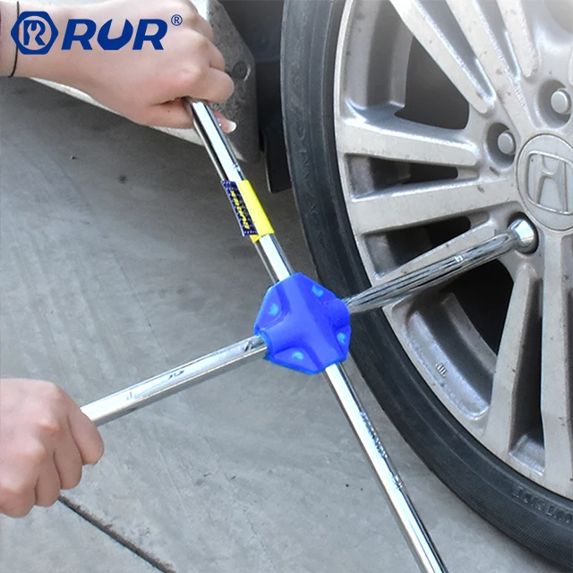 Customized Universal Various Sizes Auto repair Wheel Tire Nut spanner cross wrench