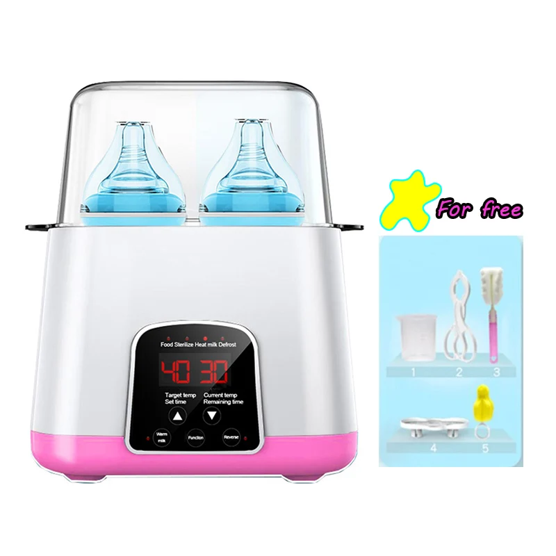 2020 подогреватель для Детской бутылки с контролем температуры, паровой стерилизатор для детской бутылки, многофункциональный подогреватель для Детской бутылки