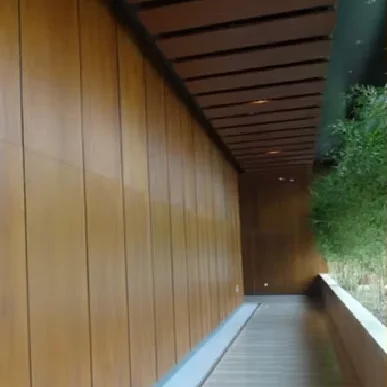 HPL cladding wall panel heat-resistant wood grain wall cladding waterproof for exterior use for interior and outdoor decoration