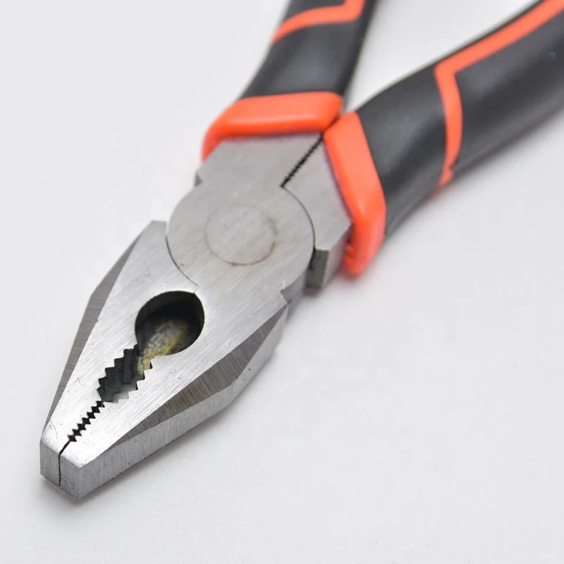 YTH   Industrial Grade ergonomic design handle Professional combination safety wire steel tools pliers long nose pliers