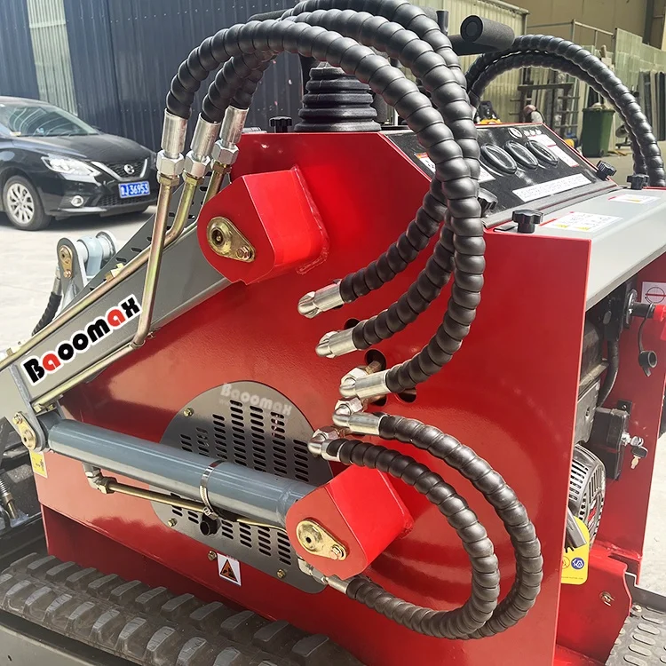 Factory price earthmoving machinery compact track tractor loader cheap mini front loader attachments like toro Dingo