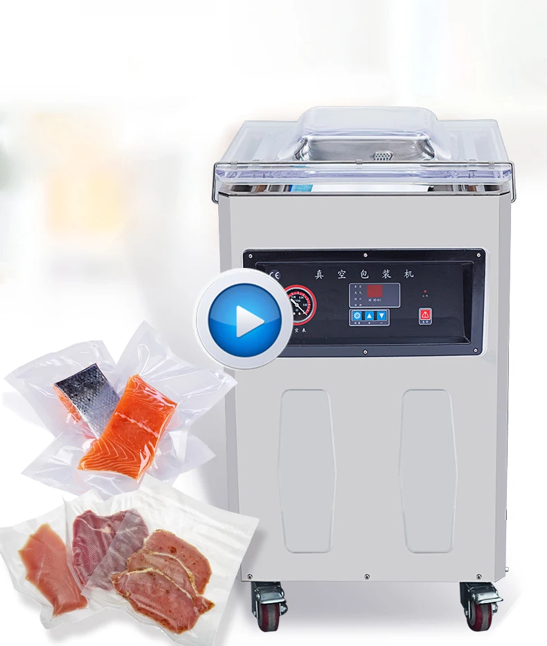 Bespacker low price automatic vertical chamber sealer vacuum packaging machine for large bag