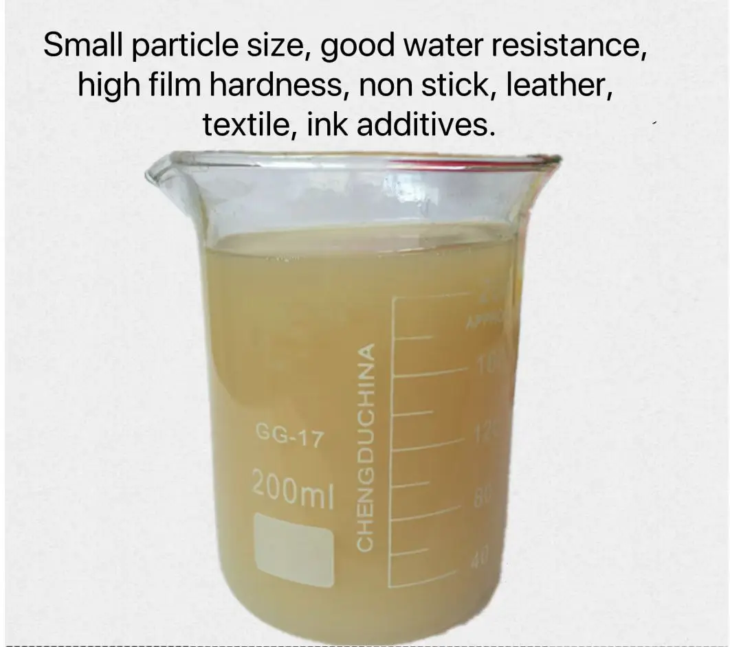Chemical additives low density polyethylene waterproof printing coating waterborne leather varnishing wax emulsion