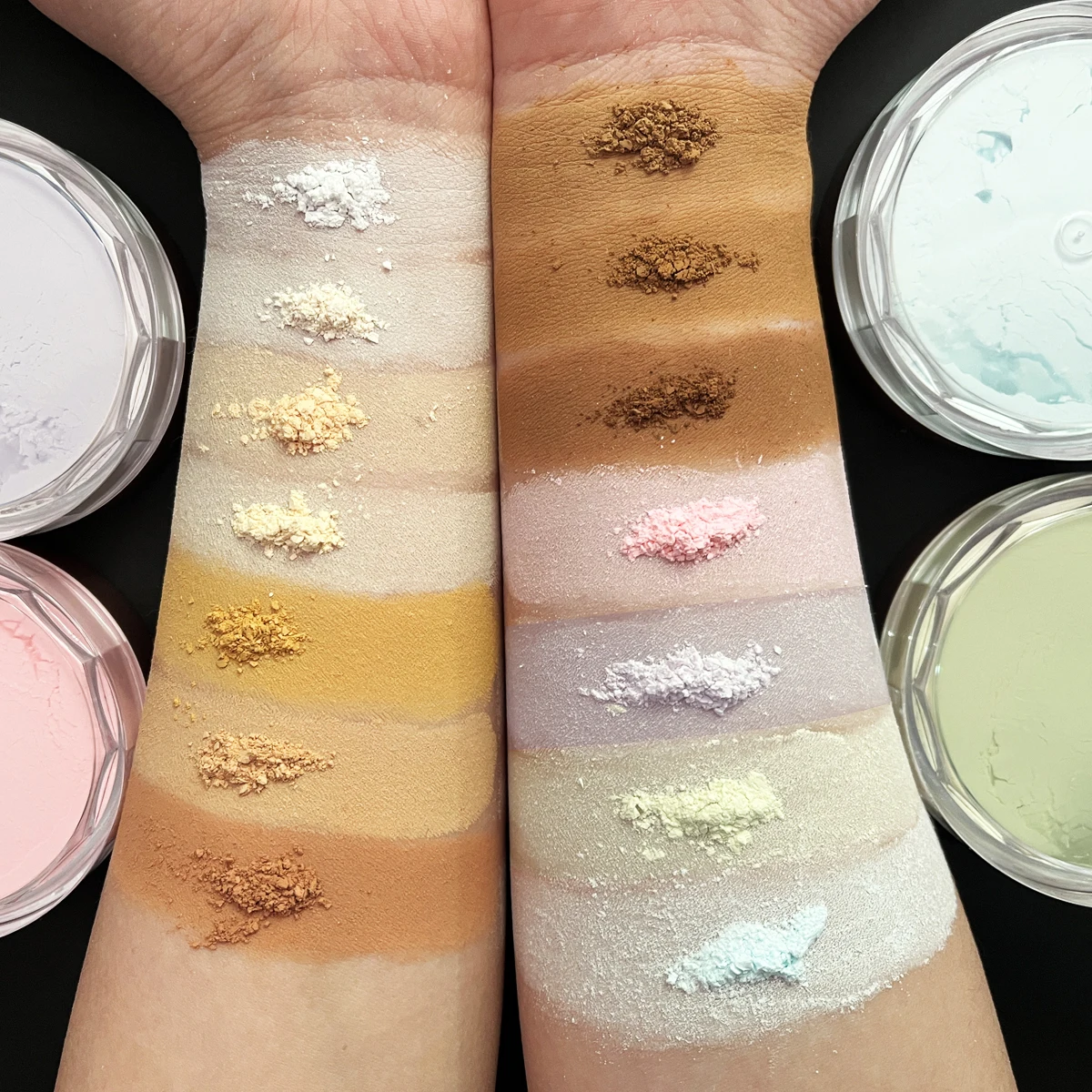 Silky smooth setting powder private label waterproof longlasting makeup setting powder vegan oil control matte setting powder