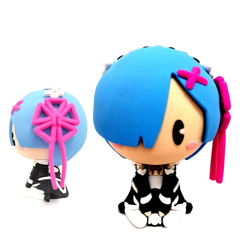 blind box doll decoration rubber soft pvc toys cartoon 3d doll customized pvc plastic doll anime figure pvc