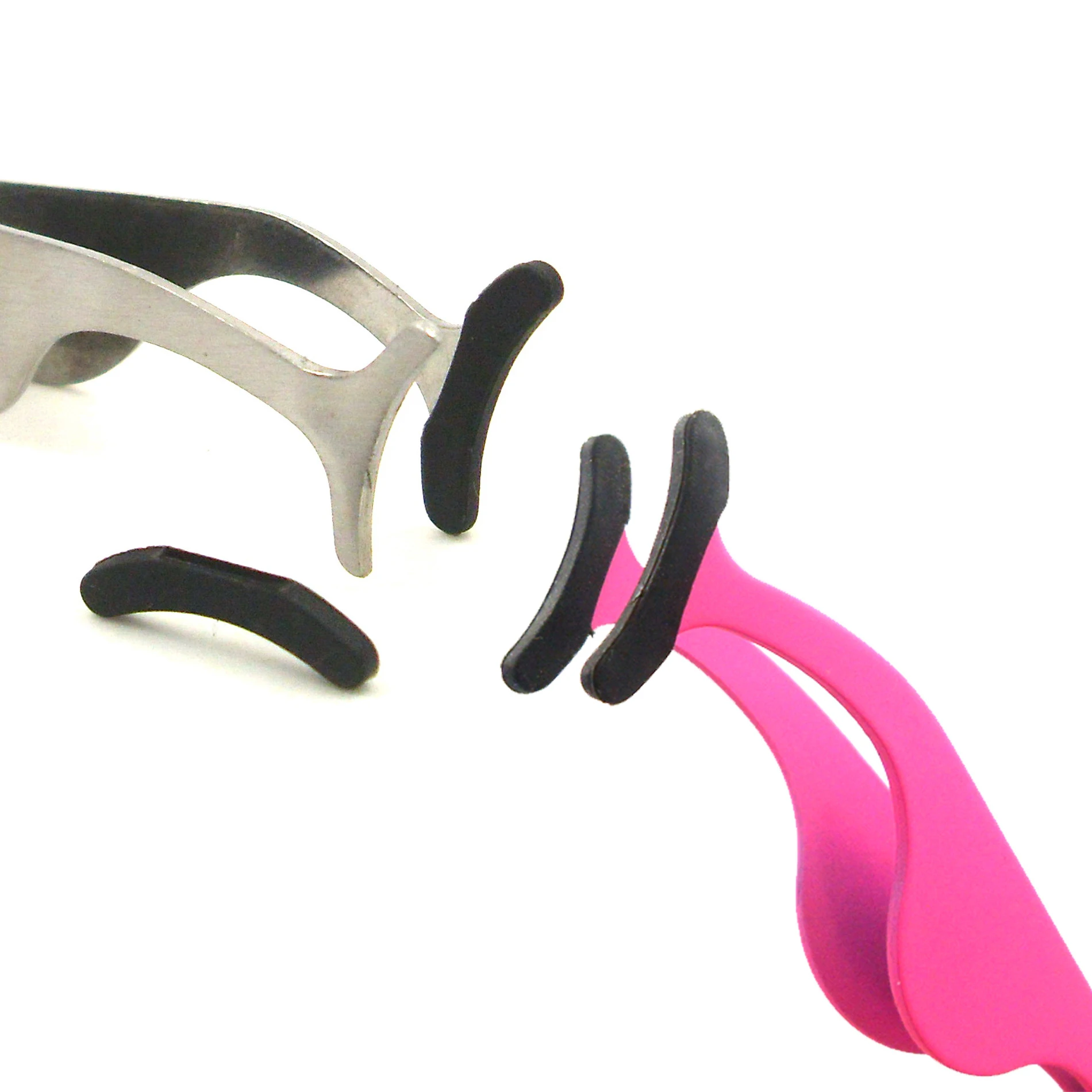 
Private Label Stainless Steel Gold False Eyelash Extension Tweezers 