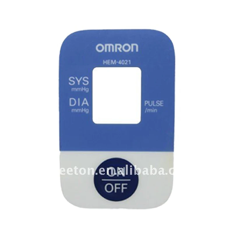 Yamaha Piano Nameplate Self Adhesive Overlay Flat Panel Customized Multi Color Top Overlays Push Button Graphic Panels 3M adhesi