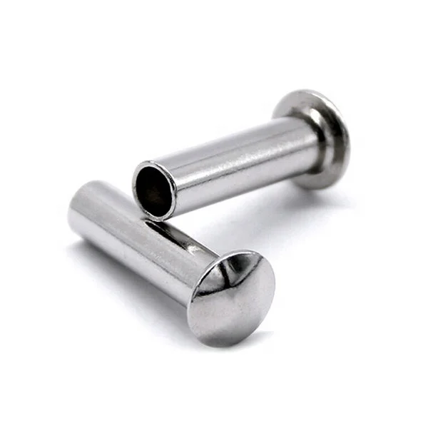 Custom Aluminum Half Hollow Semi-Tubular Rivets