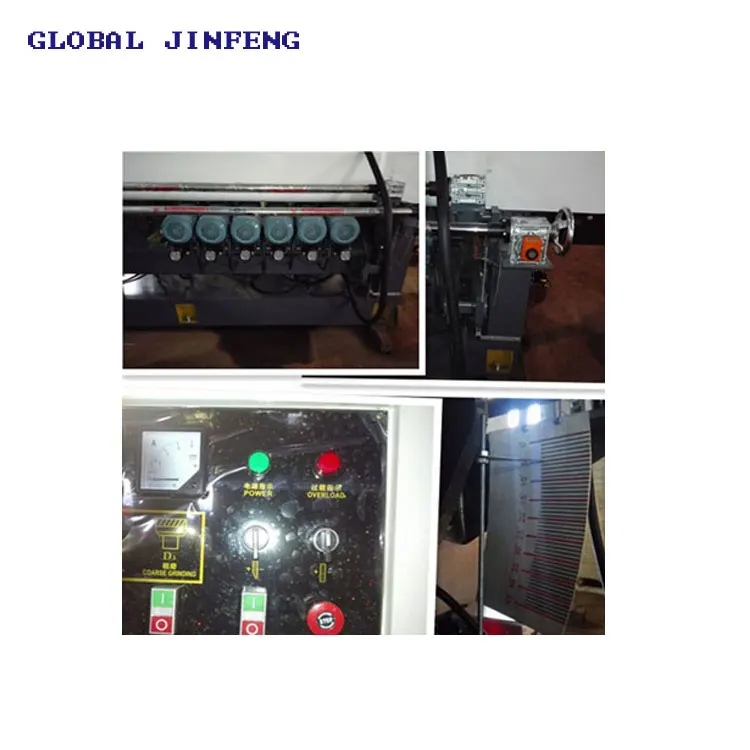 JFE-261SJ 9 Motors PLC glass mirror grinding and beveling machine