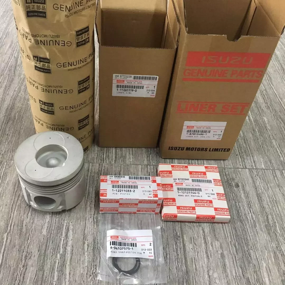 ISUZU ORIGINAL genuine  Engine Parts 6WG1 Liner kit /Liner set 1878137661 for sale