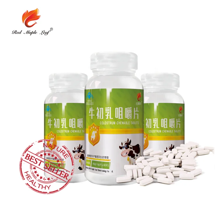 GMP Certified Body Building Hydrolyzed Bovine Collagen Colostrum Tablet