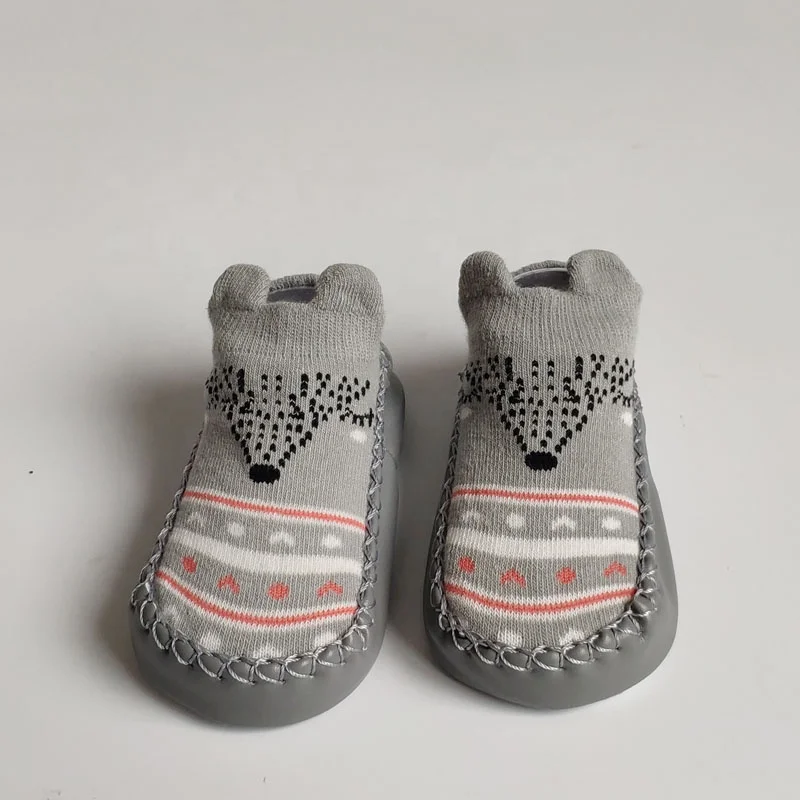 
Wholesale custom toddler warm floor baby socks for boys and girls 