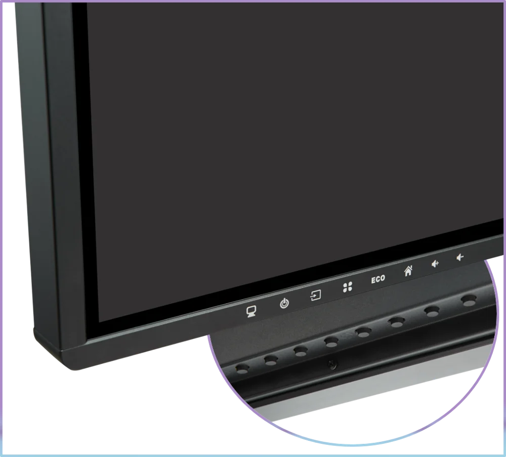 Большой сенсорный экран Riotouch 4K UHD 98 100 дюйма монитор для образования и