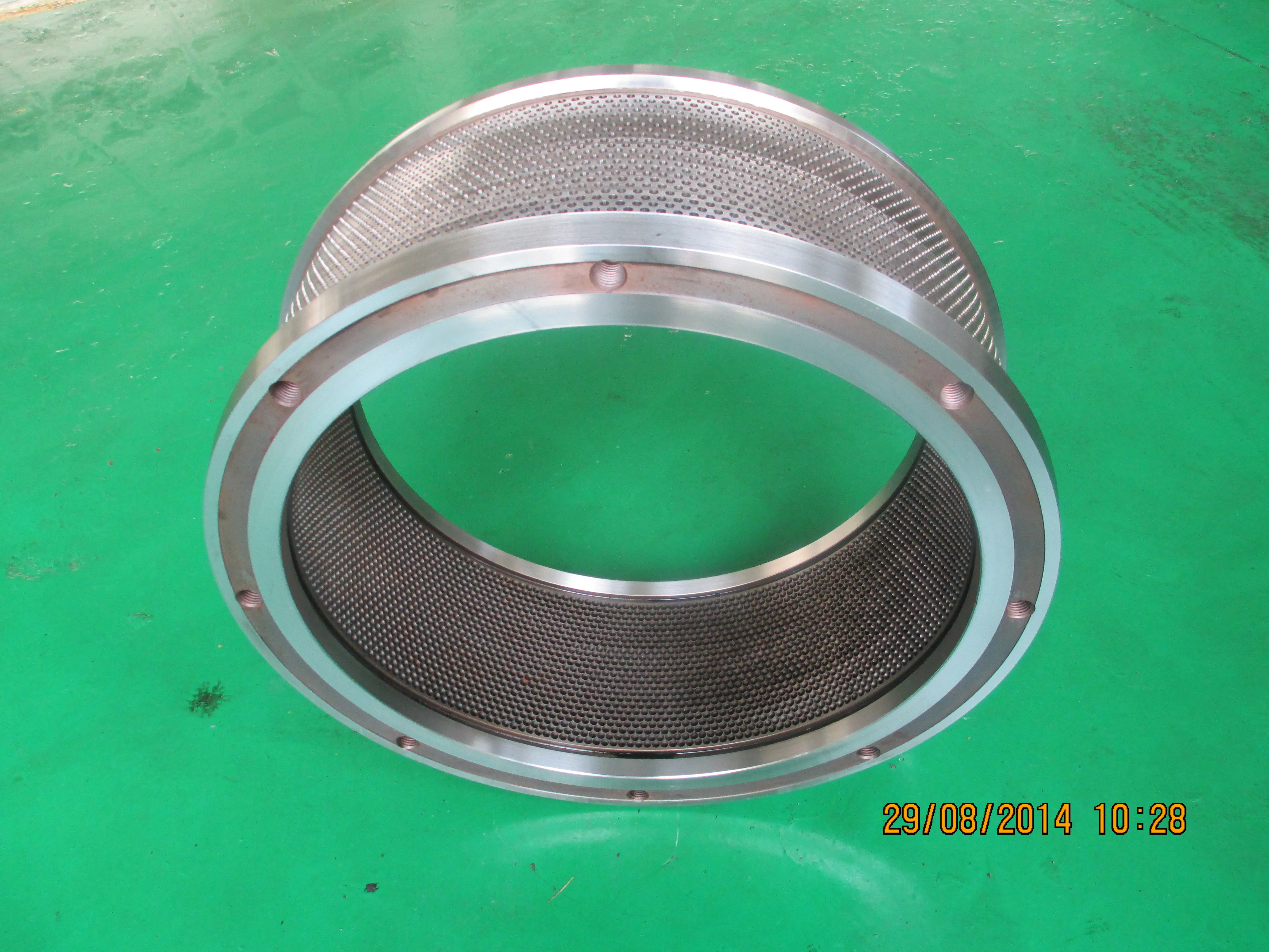 Feed pellet processing machine ring mold matrix for granulator wood pellet mill