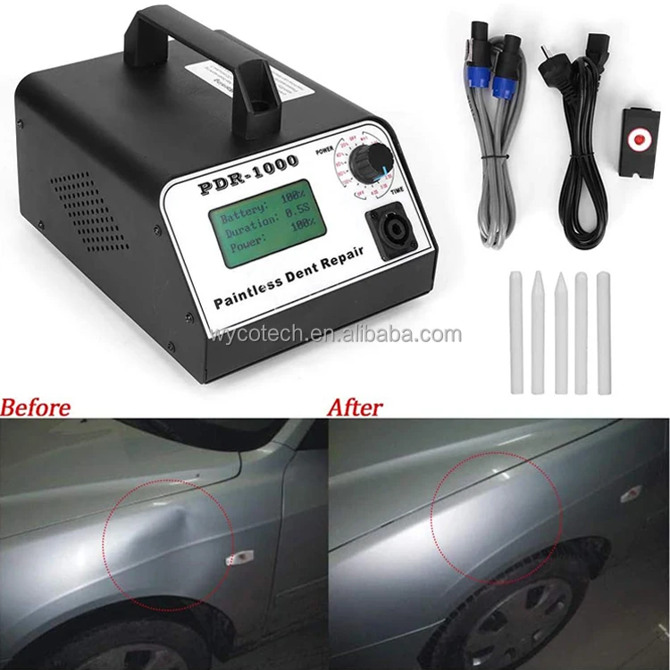 220V 50Hz or 110V 60Hz Dent Remover Free-Painting Dent Repair Tool Induction Heater Iron Car Body Dents Repairing Tools