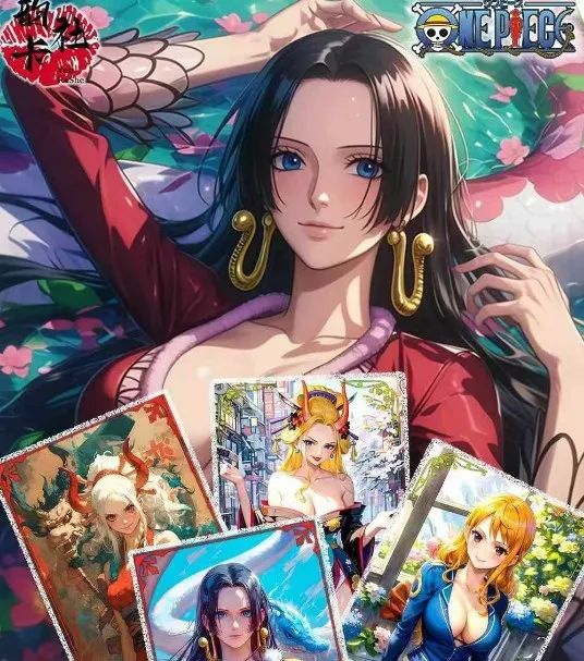 Wholesale Game Card Thickened TR HR GP Anime Collection One Pieces CCG TCG Cards For Gifts one pieces Goddess card