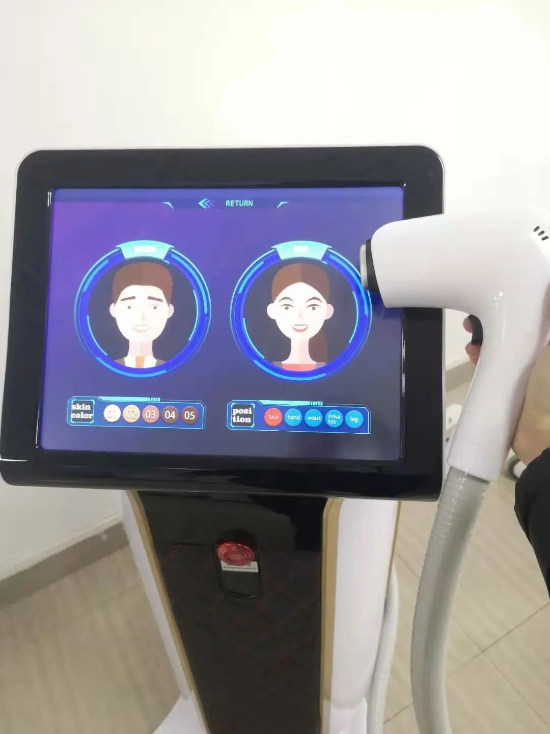  Интенсивный импульсный свет портативный домашний всего тела жидкость для снятия трубки Перманентный лазер удаления волос женщин машины устройство не вызывает болезненных ощущений