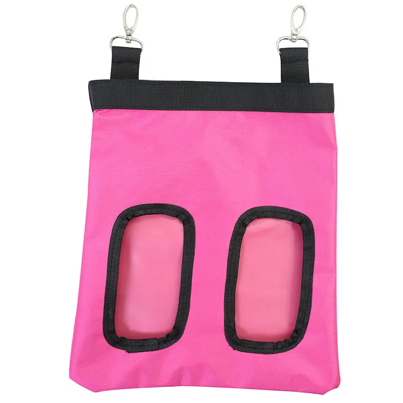 Hot Sale Horse Hay Bag Rabbit Hay Feeder Hanging Feeding Sack for Small Animals