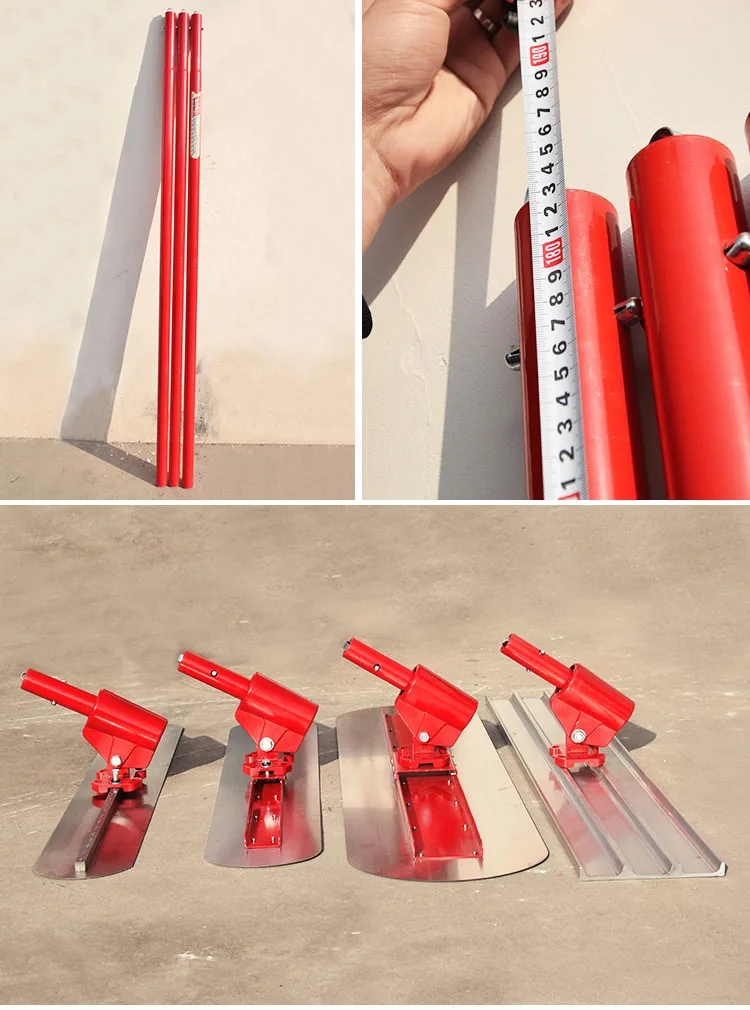 Factory Direct Sales Concrete Big Trowel Cement Pavement Pushing and Pulling Small Trowel Scraping and Smoothing Machine