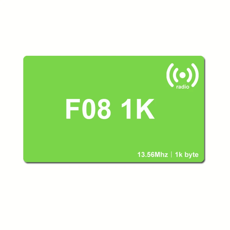  Бесконтактная карта RFID FM1 F08 1k ISO14443A 13 56