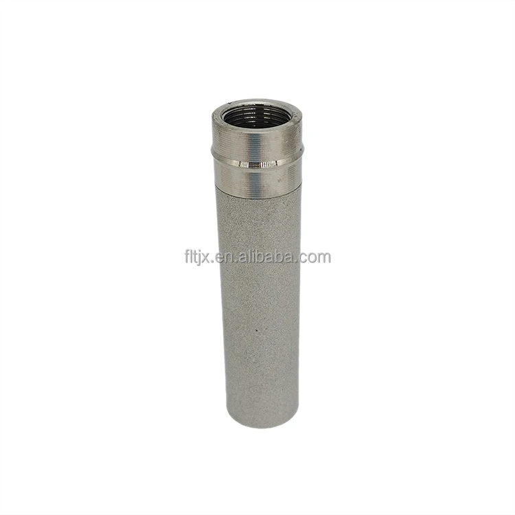 Titanium powder stainless steel sintered filter element stainless steel micron filter tube metal porous filter element