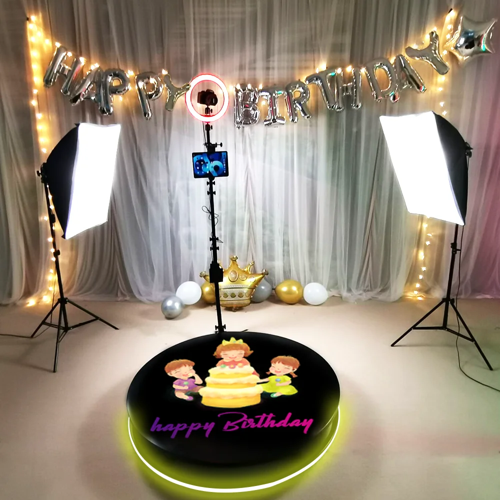 Furmores фотобудка 360 машина Прямая поставка с бесплатными аксессуарами