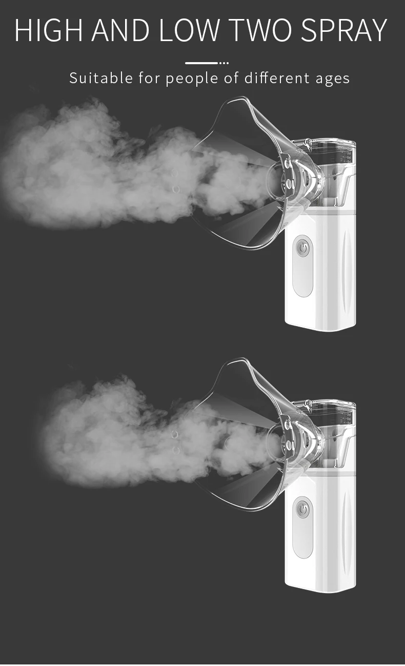 Hot Selling Medical Equipment Mini inhaler portable Nebulizer