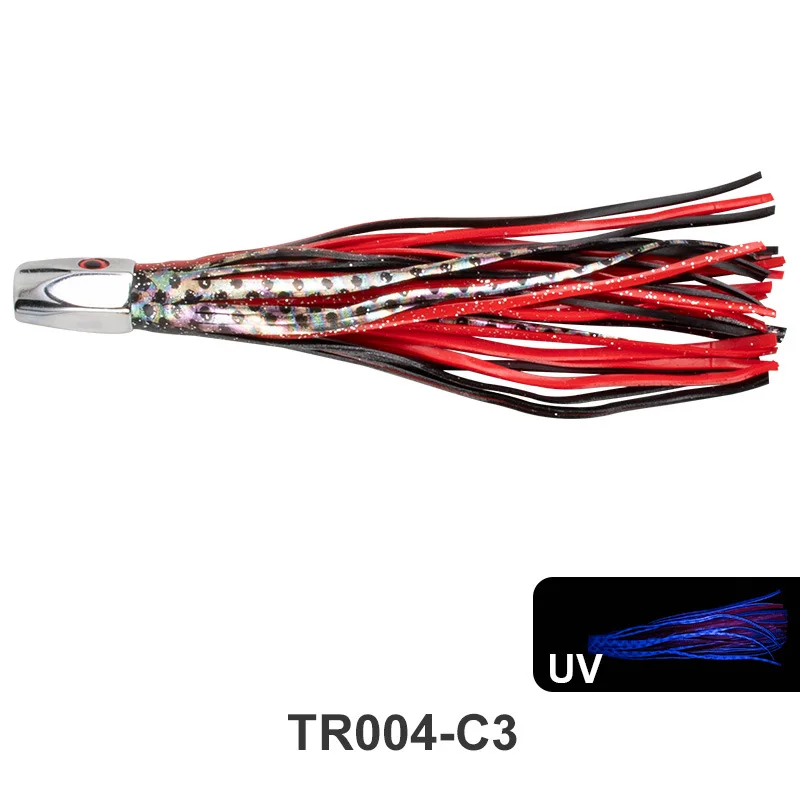 76g/20.5cm Sea fishing squid Soft Bait electroplated octopus drag bait fishing lures