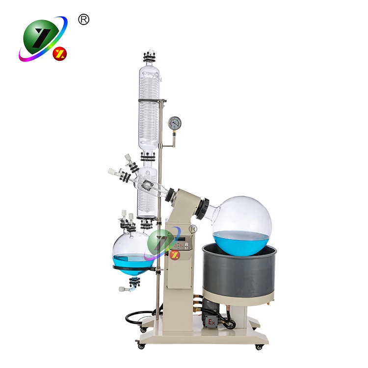 50L vacuum distillation rotary evaporator used for oil recycling