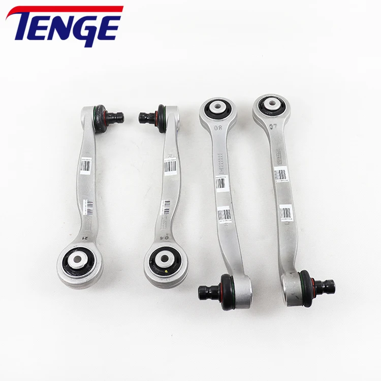 4pc Front Control Arms For Bentley Continental 3W0407505 3W0407506 3W0407509 3W0407510