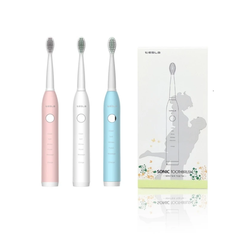 OEM ODM Smart Tooth Cleaner Smart Charging Soft Profesional Adult Electric Toothbrush