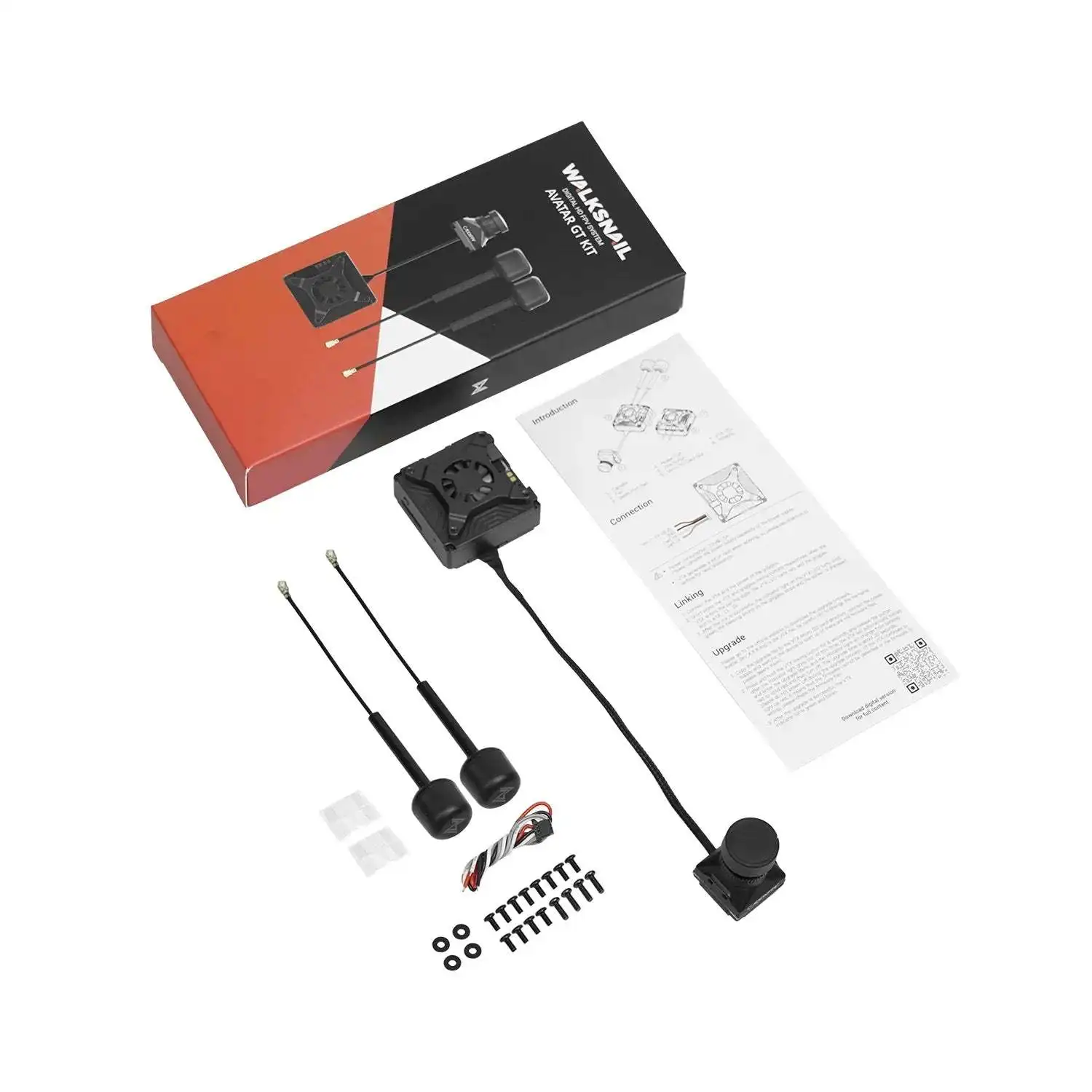 Walksnail Avatar GT KIT 2W VTX для использования Дронов fpv rc