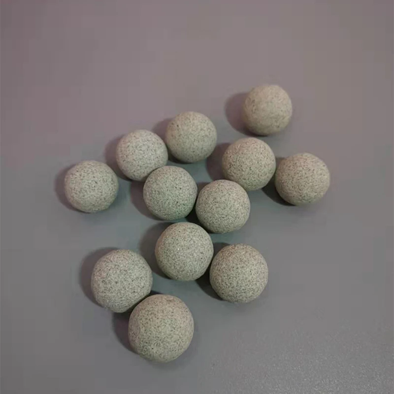 Vibratory Tumbler Porcelain Balls Ceramic Polishing Media For Sterling Silver Fine Finishing