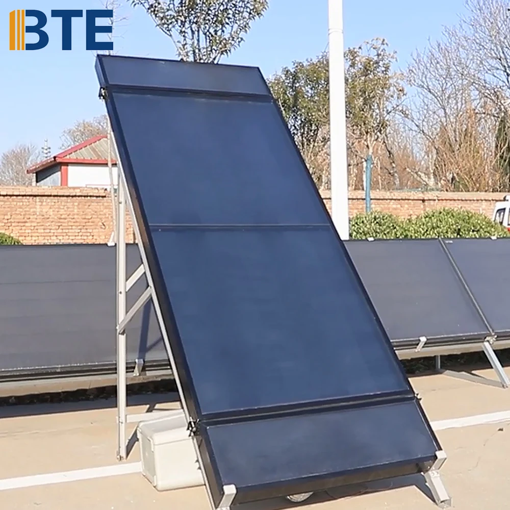 High efficiency 5 years warranty hot air solar collector with flat plate solar collectors