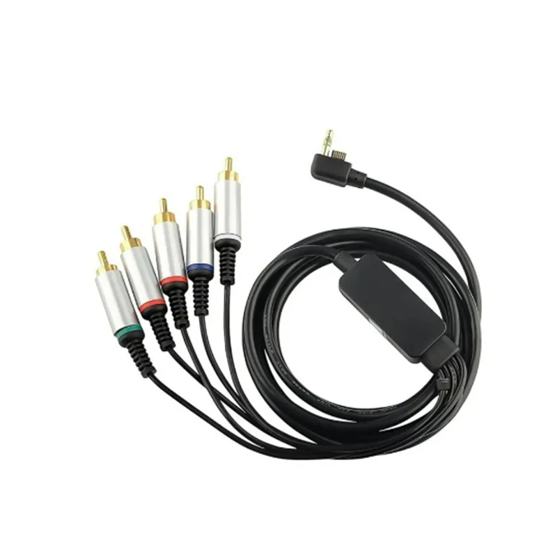 6FT Audio Video AV Cable to RCA For PSP1000 Extension Composite Data Cord For PSP 2000 3000 Lead Wire AV Adapter To TV Monitor