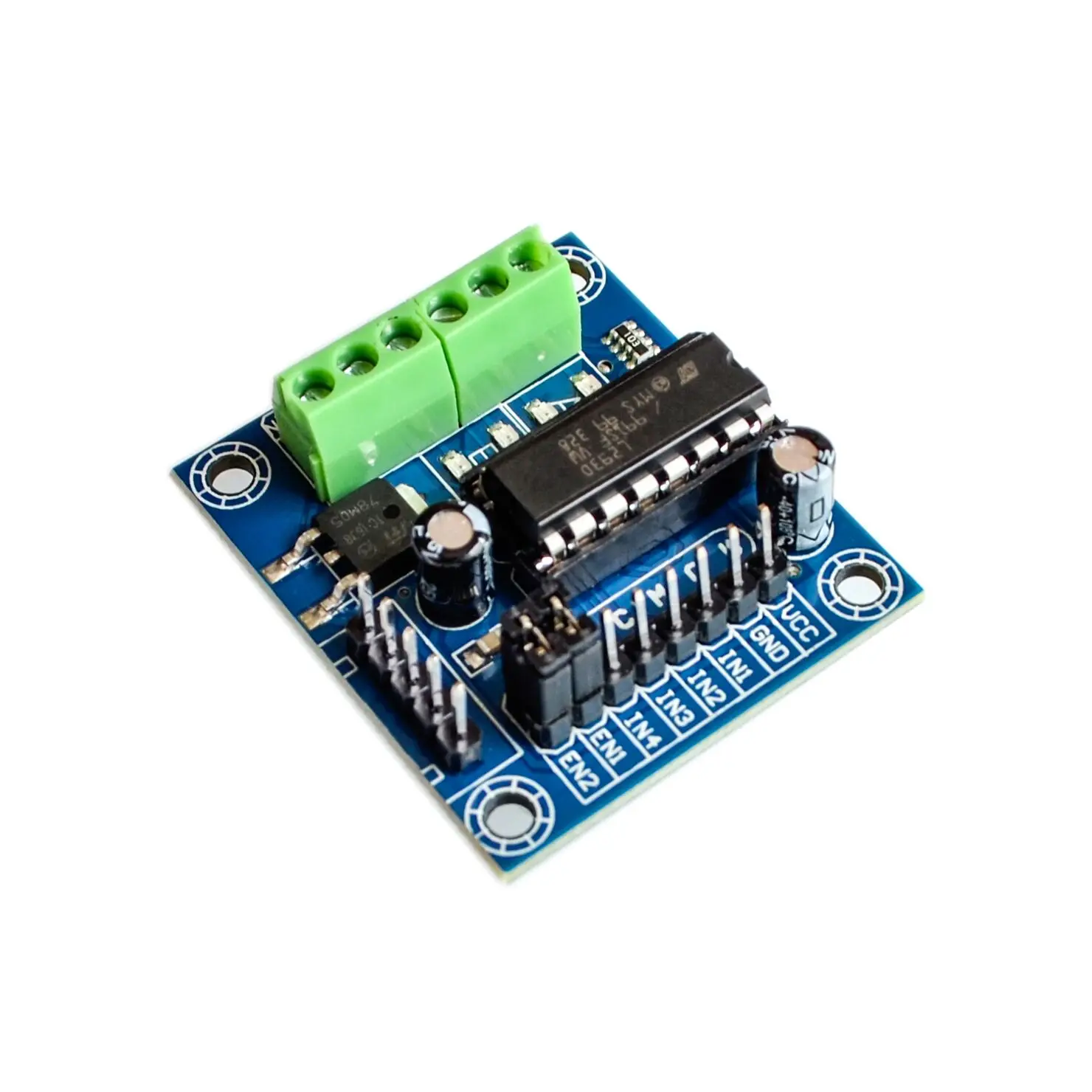  Mini 4 канала двигатель Drive Расширительная плата щитка L293D модуль Высокое напряжение переменного тока модуля для Мега 2560  Новый Щит двигателя входное DC4.5-25V Выходной ток 600 мА на