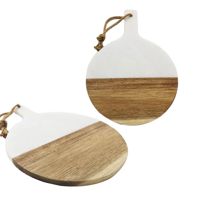 
 Оптовая продажа, домашняя посуда, декоративная деревянная тарелка для ресторана, из натурального мрамора, сыра  