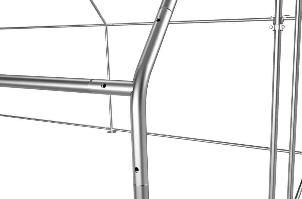 Round Roof Chicken Run 2m x 3m Walk in Pet Cage Coop for Dog Rabbit Hen Cage Pen